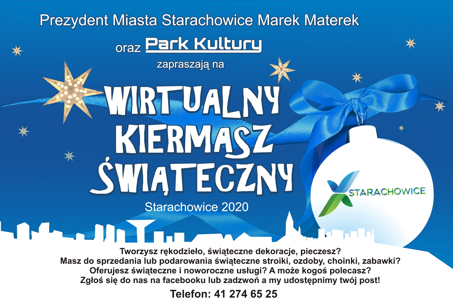 Wirtualny Kiermasz Świąteczny Starachowice 2020