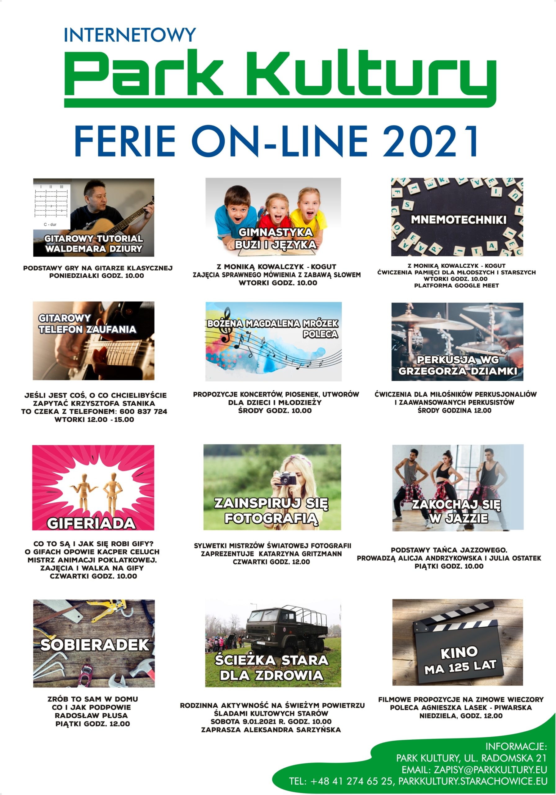Ferie on-line 2021!