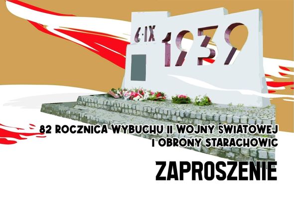 82 rocznica Wybuchu II Wojny Światowej i Obrony Starachowic.